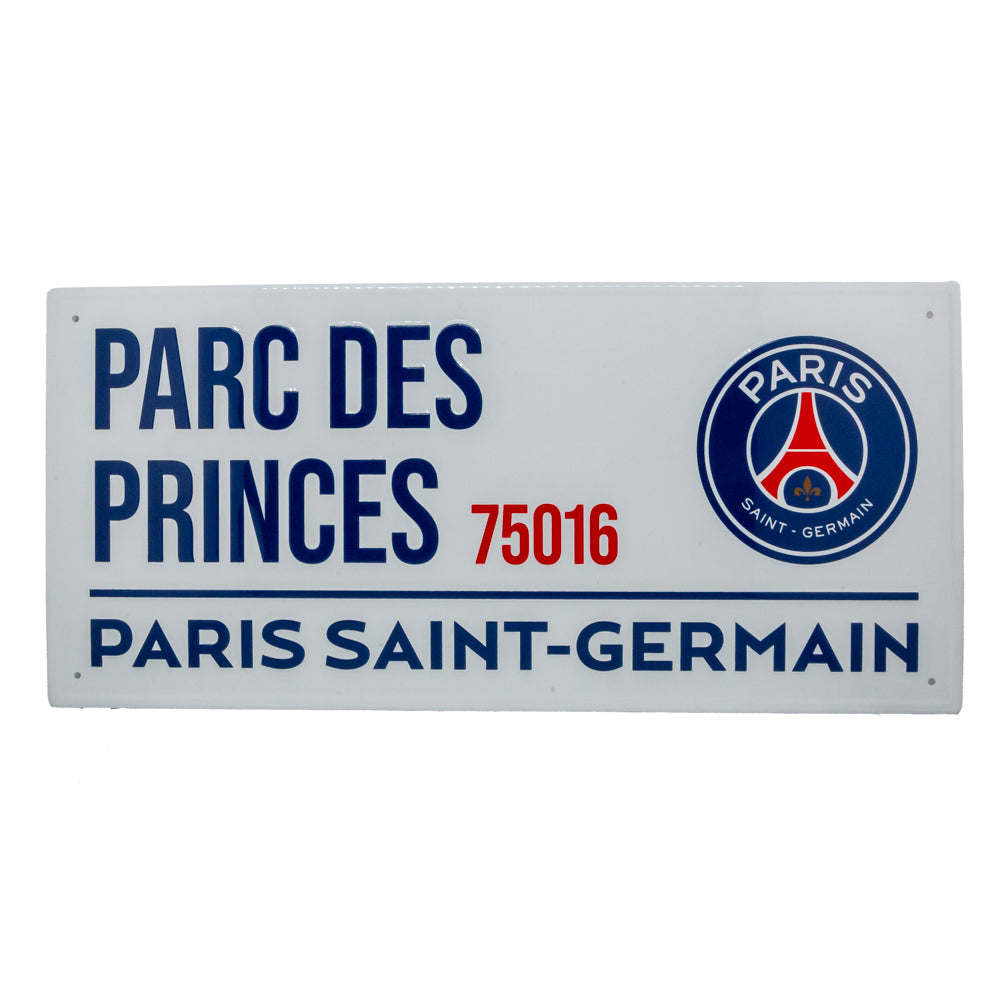 View Paris Saint Germain FC Street Sign information