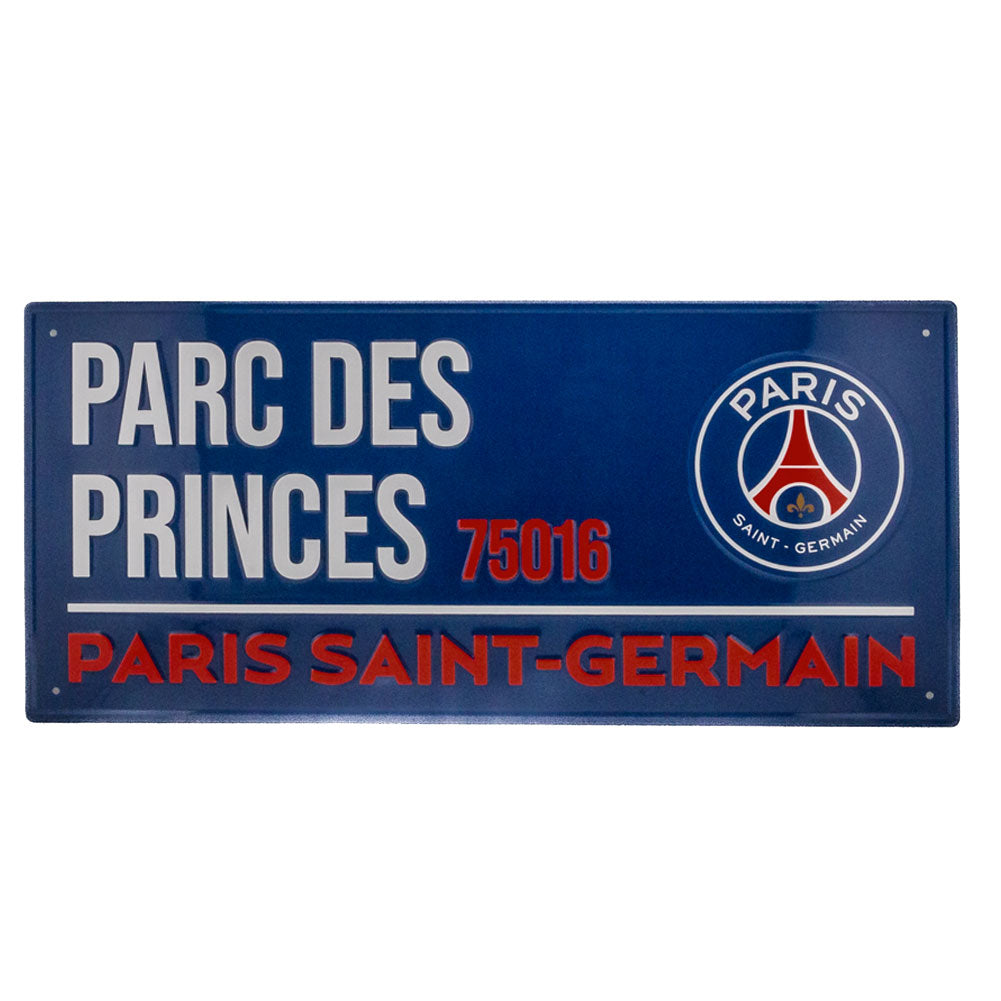 View Paris Saint Germain FC Street Sign NV information