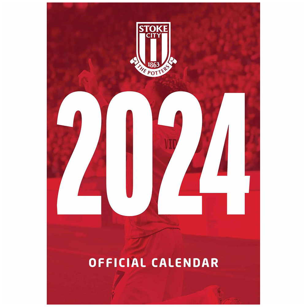 View Stoke City FC A3 Calendar 2024 information