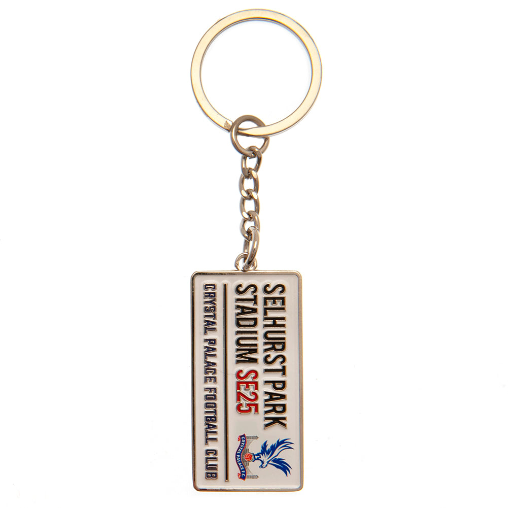 View Crystal Palace FC Embossed Street Sign Keyring information