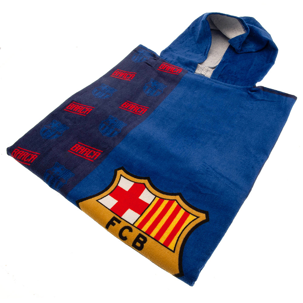 View FC Barcelona Kids Hooded Poncho information