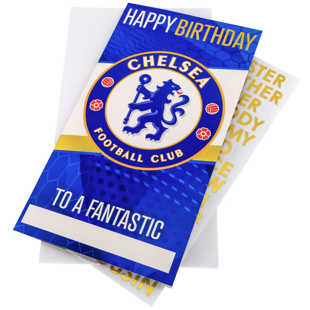 View Chelsea FC Personalised Birthday Card information
