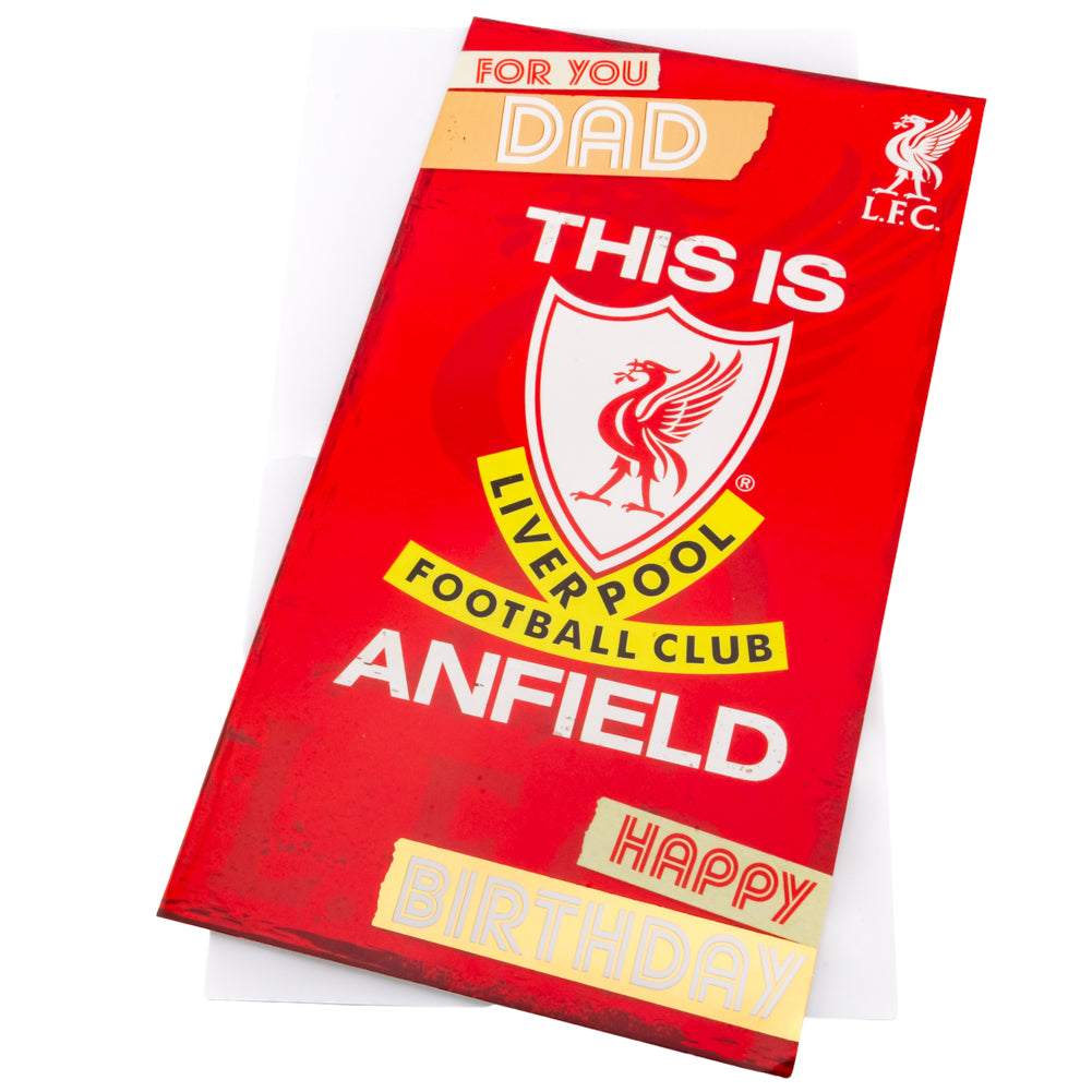 View Liverpool FC Dad Birthday Card information