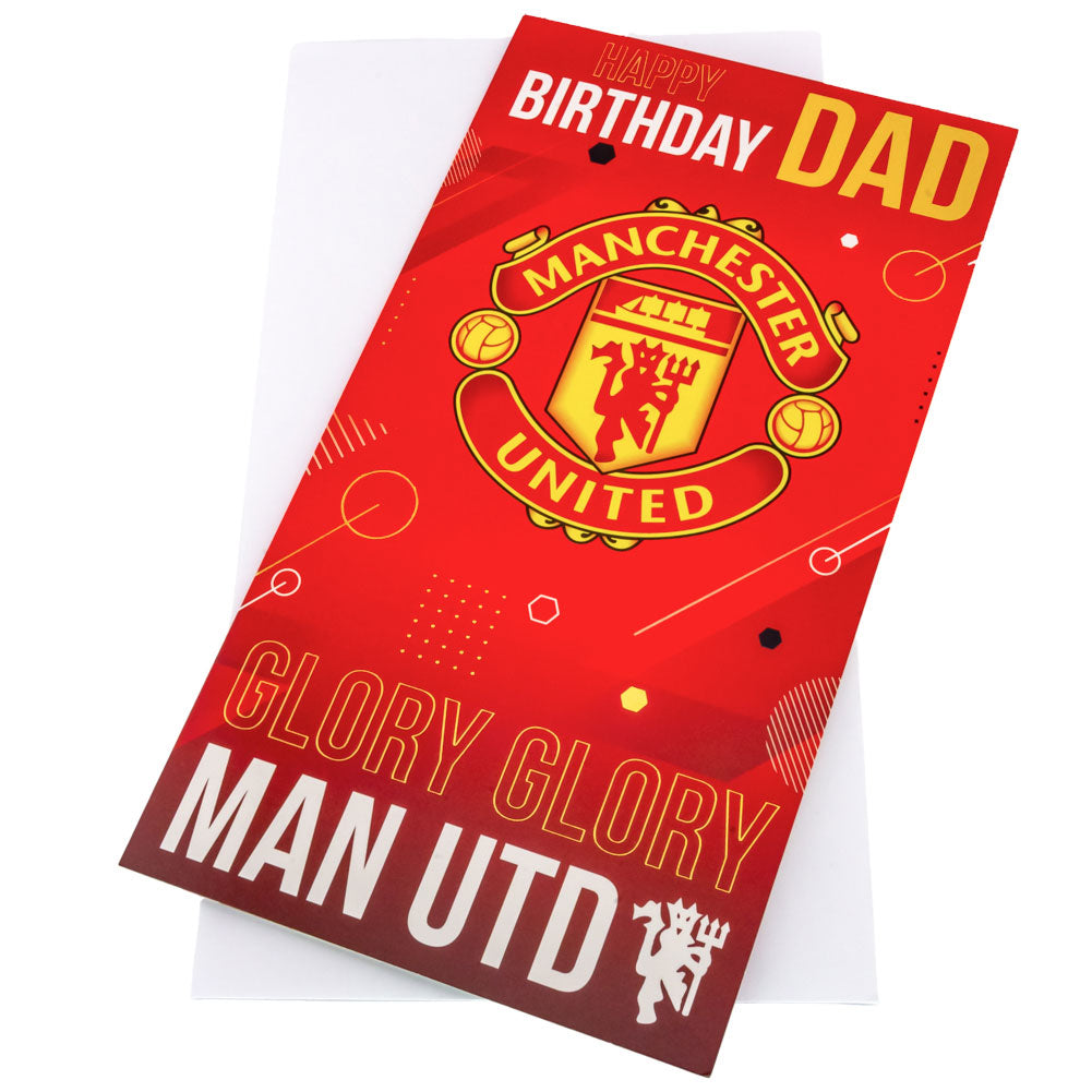 View Manchester United FC Dad Birthday Card information