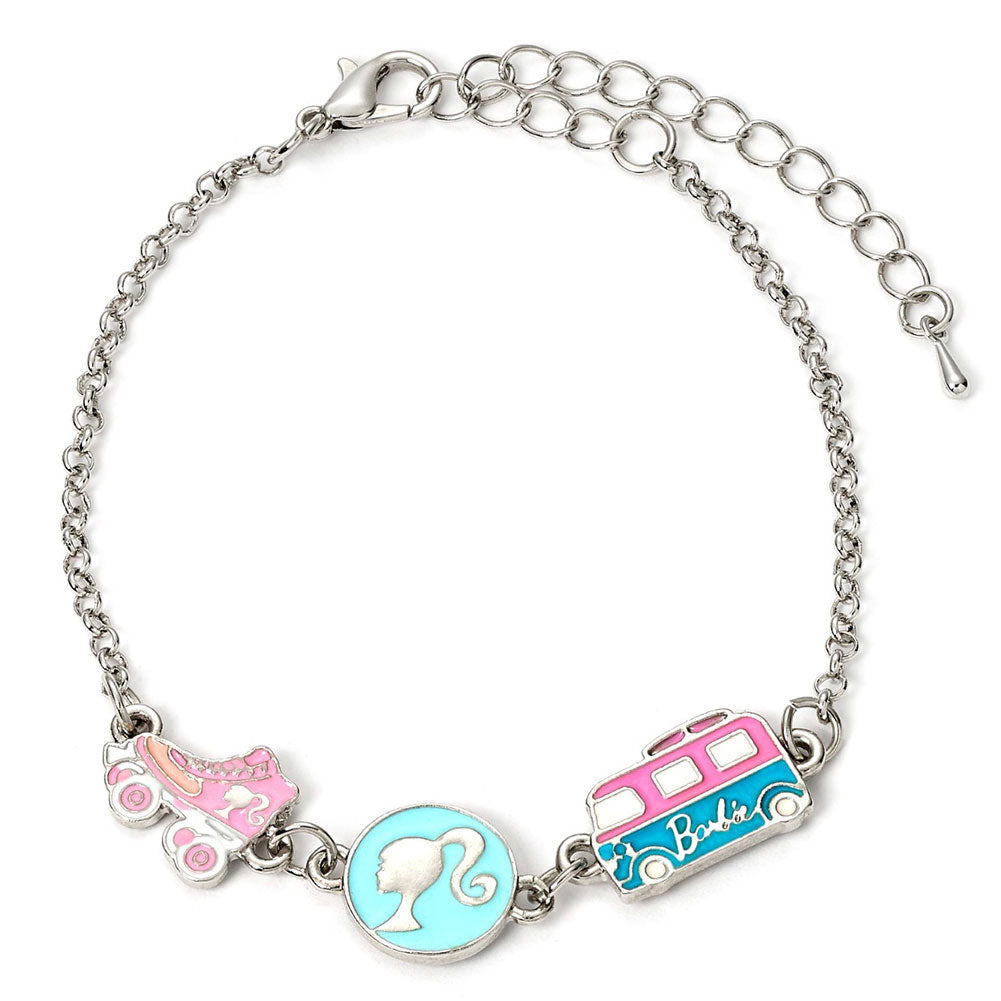 View Barbie Silver Plated Charm Bracelet information