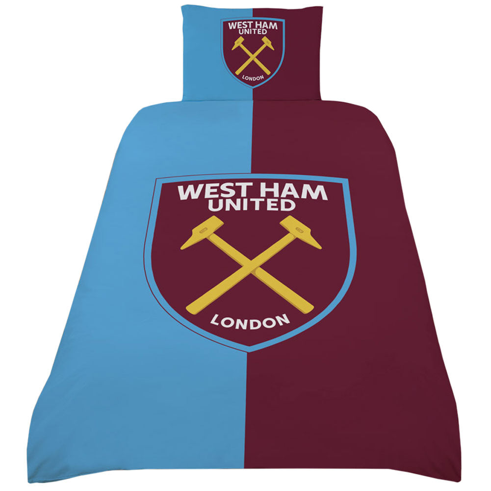 View West Ham United FC Single Duvet Set CS information