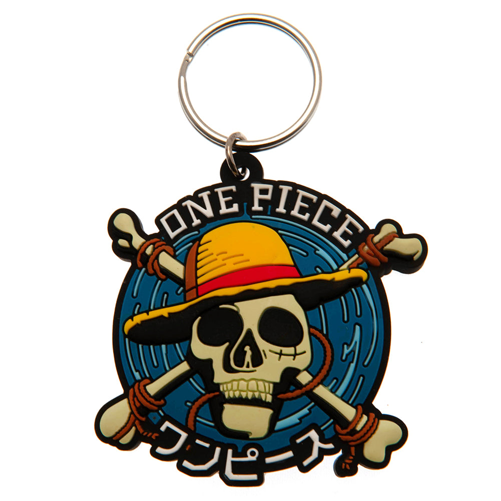 View One Piece PVC Keyring Straw Hat Crew information