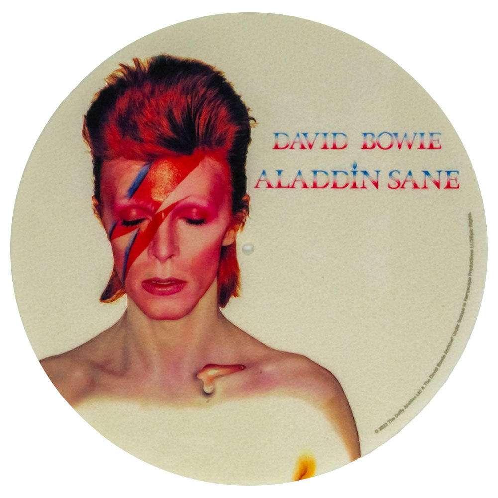 View David Bowie Record Slipmat information