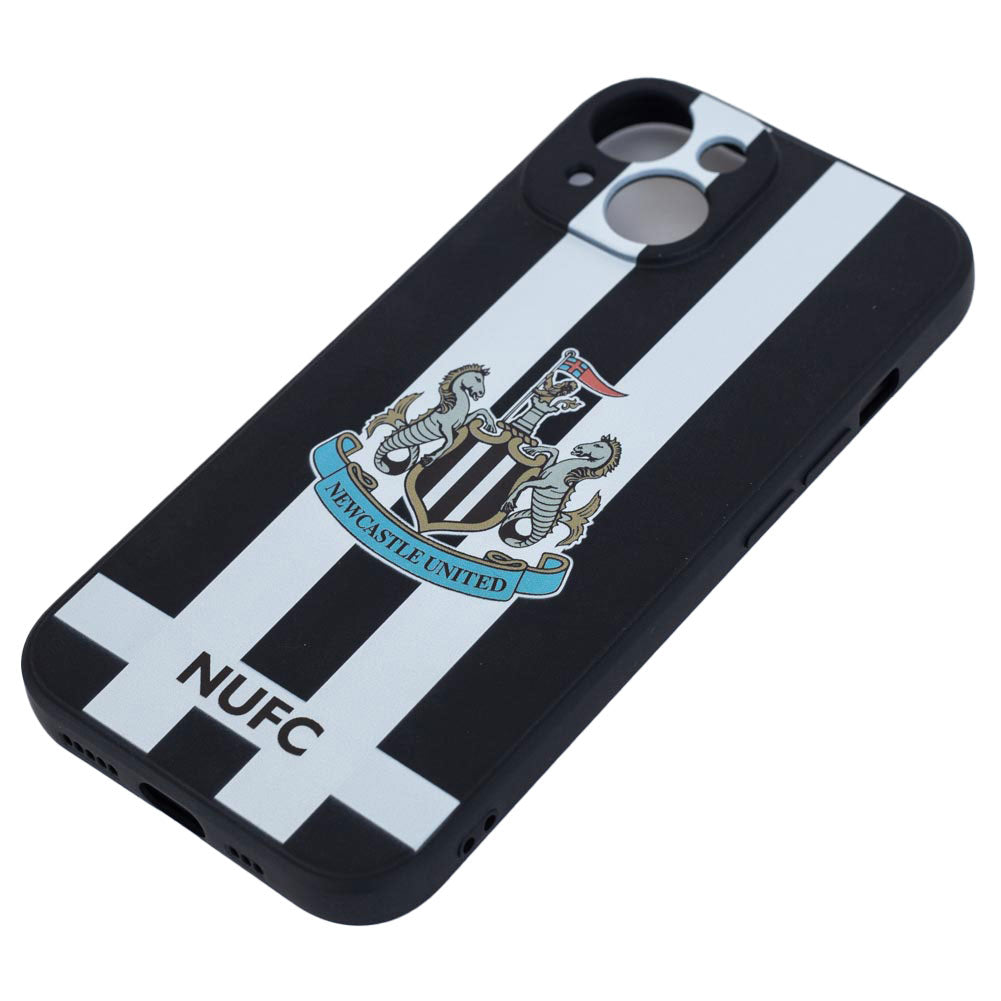 View Newcastle United FC iPhone 14 Striped Silicone Case information