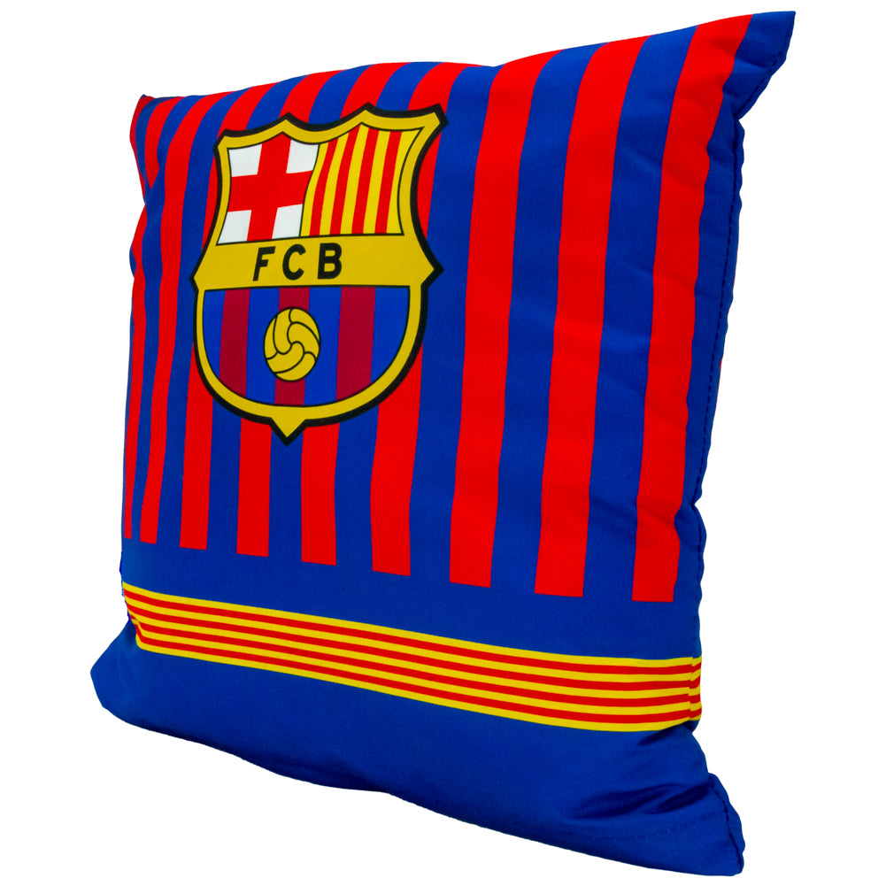 View FC Barcelona Stripe Cushion information