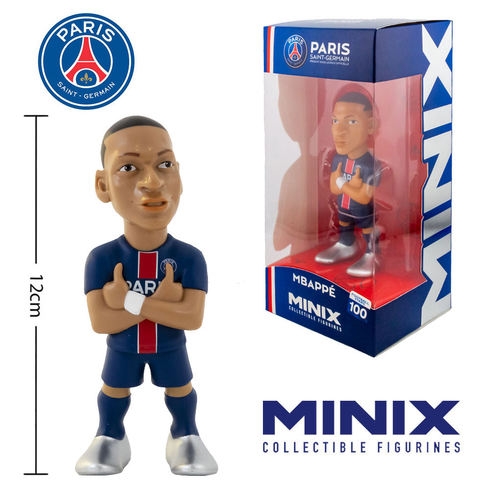 View Paris Saint Germain FC MINIX Figure 12cm Mbappe information