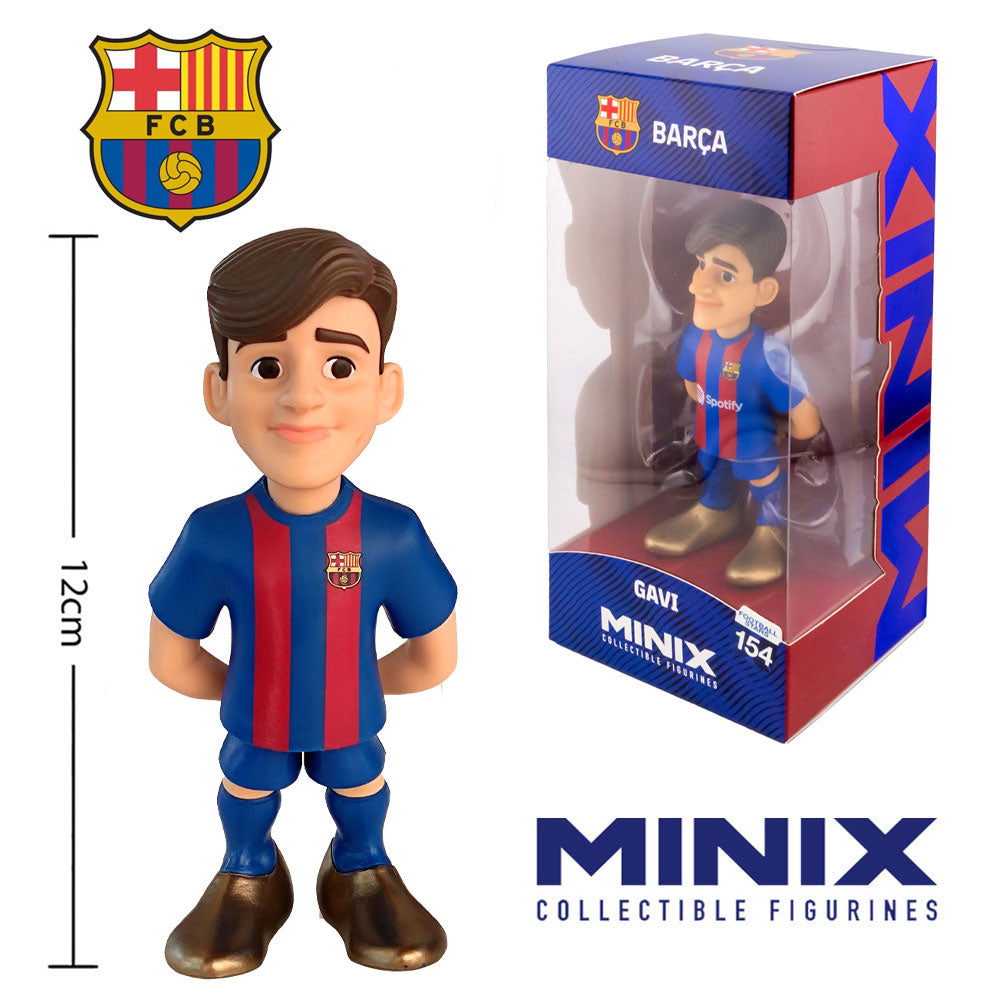 View FC Barcelona MINIX Figure 12cm Gavi information