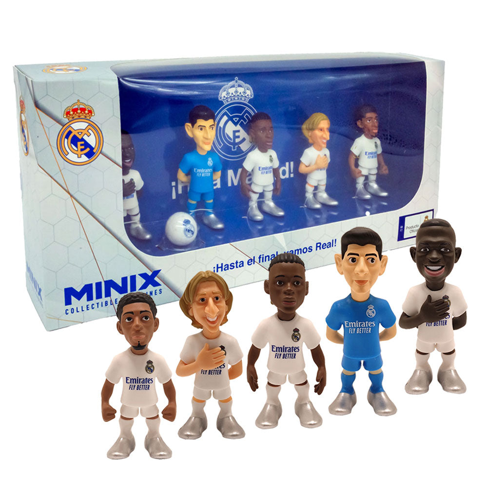View Real Madrid FC MINIX Figures 7cm 5pk information