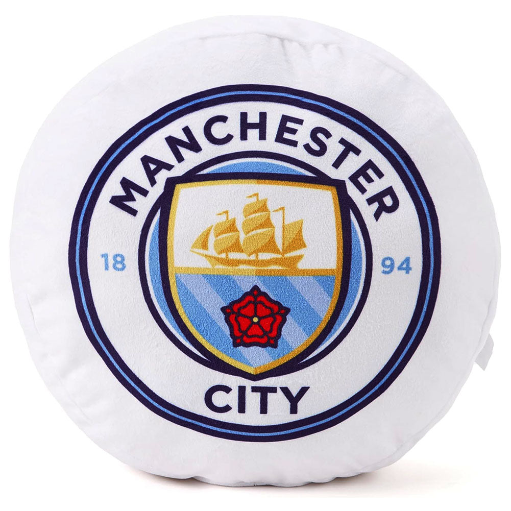 View Manchester City FC Crest Cushion information