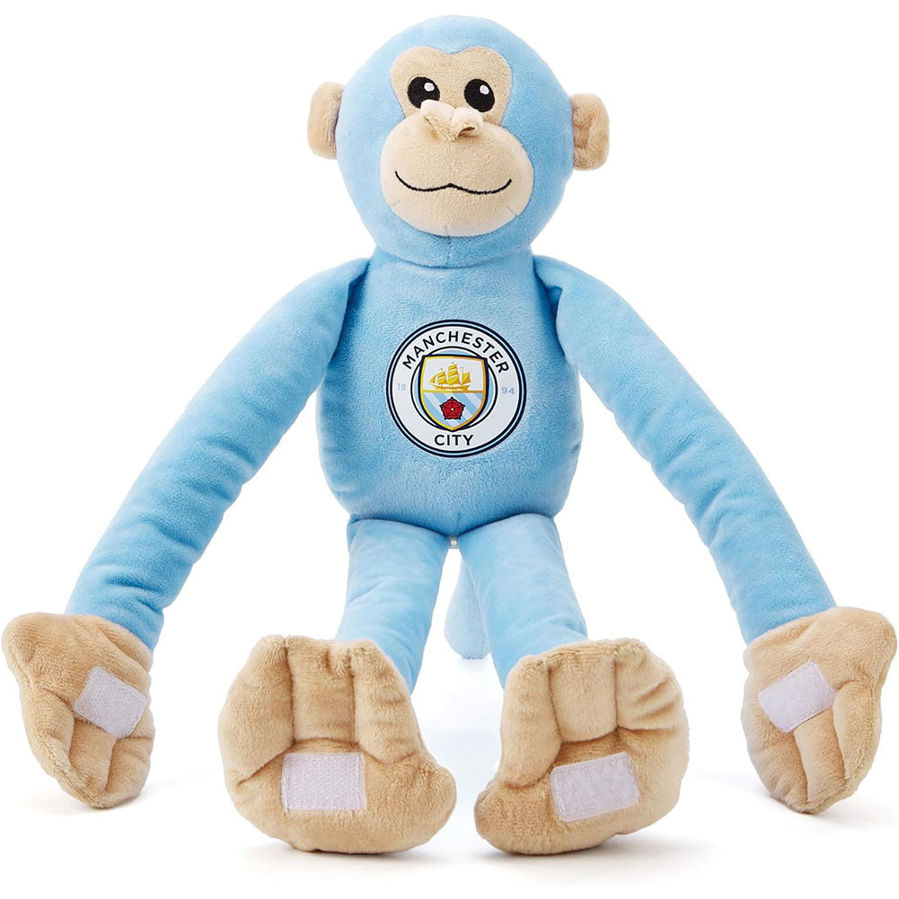 View Manchester City FC Plush Hanging Monkey information