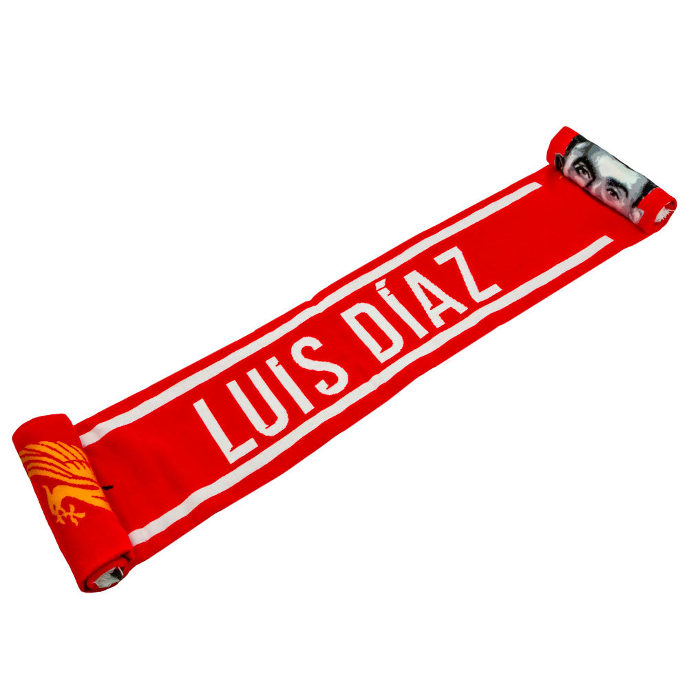 View Liverpool FC Luis Diaz Scarf information
