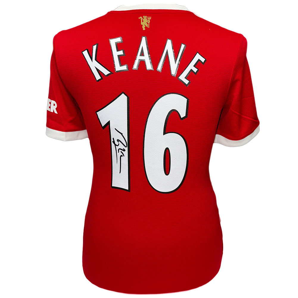 View Manchester United FC Keane Signed Shirt information