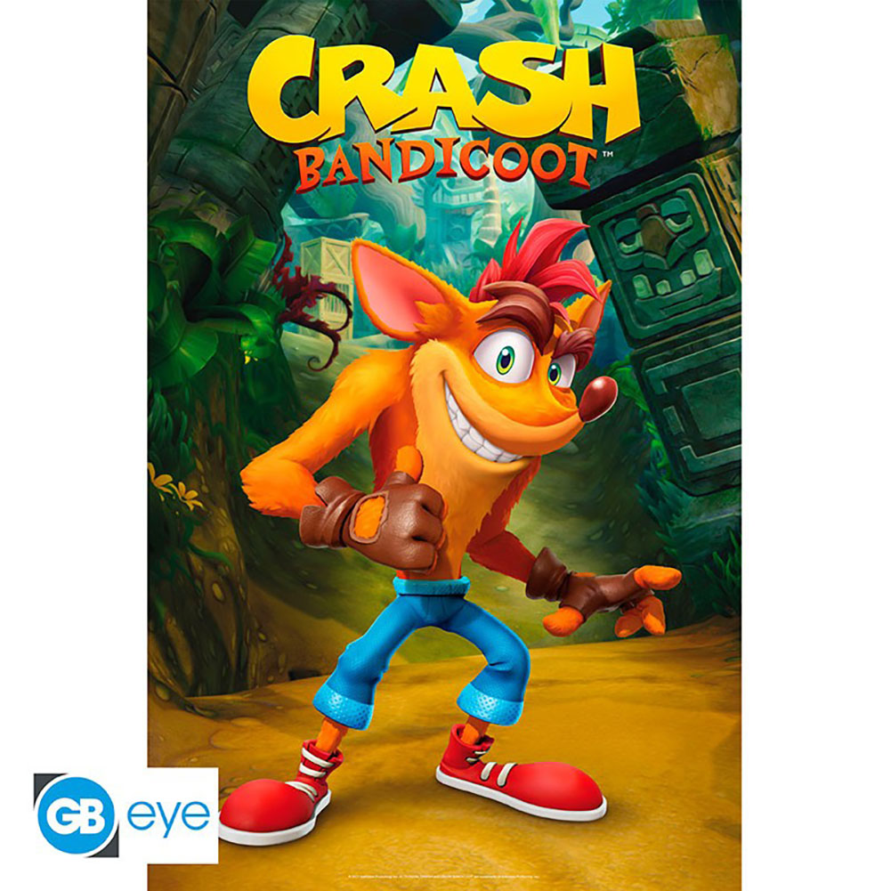 View Crash Bandicoot Poster Classic 16 information