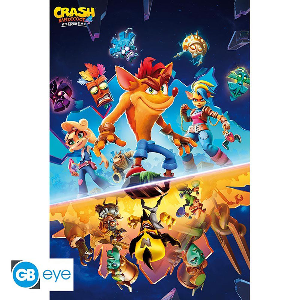 View Crash Bandicoot Poster About Time 19 information