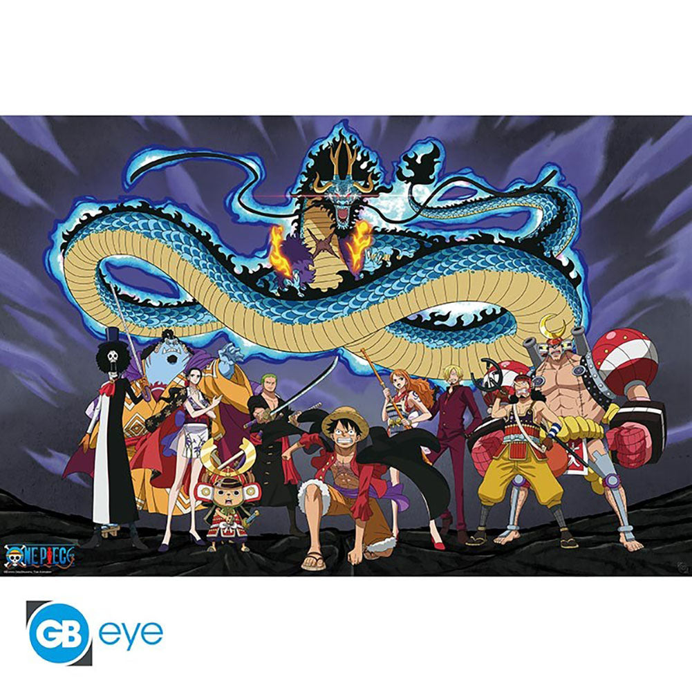 View One Piece Poster Crew Versus Kaido 158 information