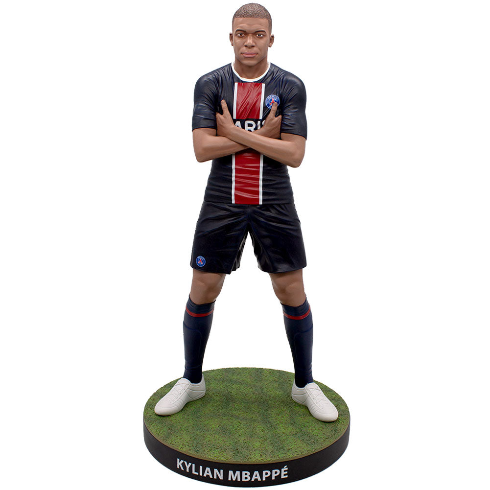 View Paris Saint Germain FC Footballs Finest Kylian Mbappe Premium Statue information