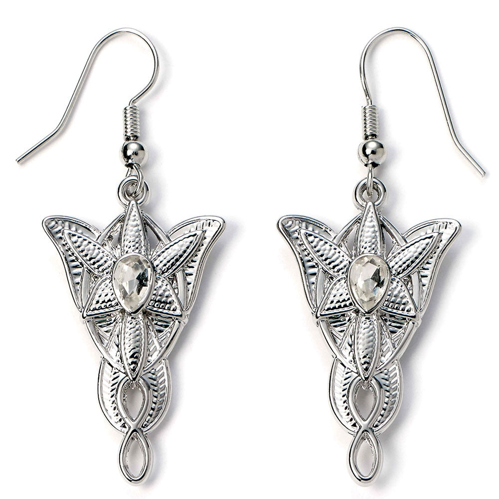 View The Lord Of The Rings Silver Plated Earrings Evenstar information