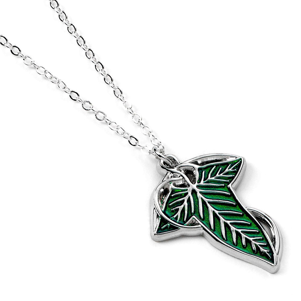 View The Lord Of The Rings Silver Plated Necklace Leaf Of Lorien information