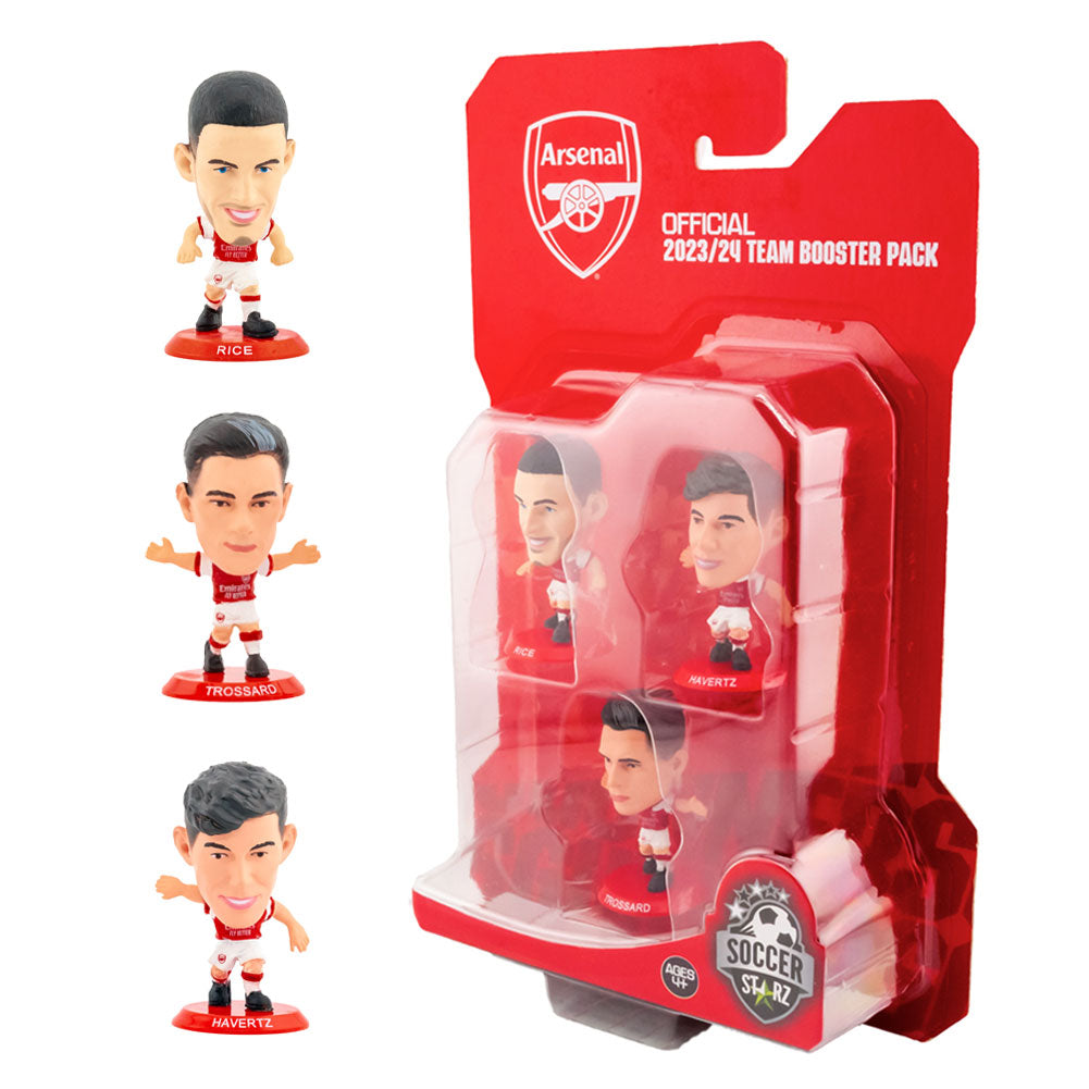 View Arsenal FC SoccerStarz 3 Player Pack information