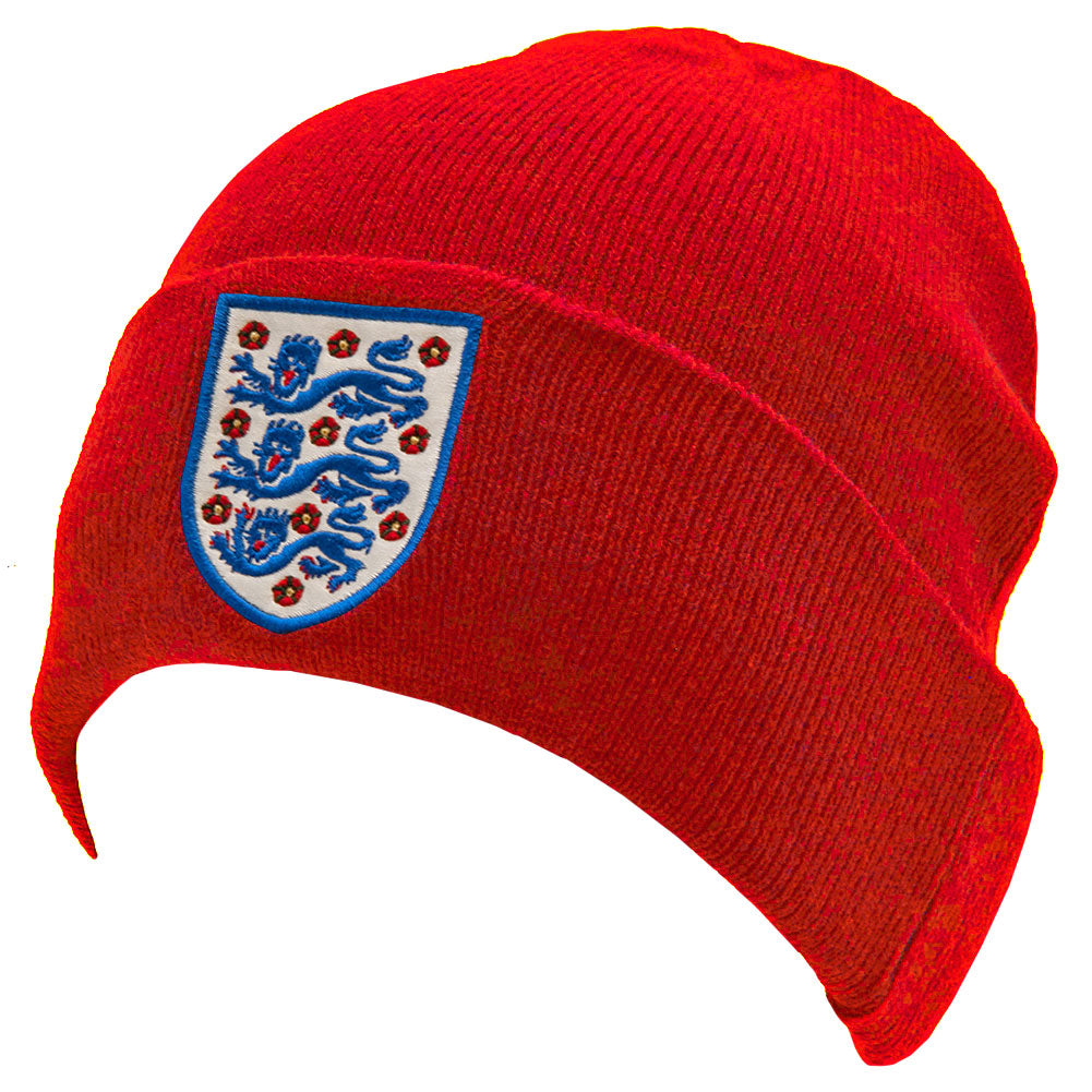 View England FA Red Cuff Beanie information