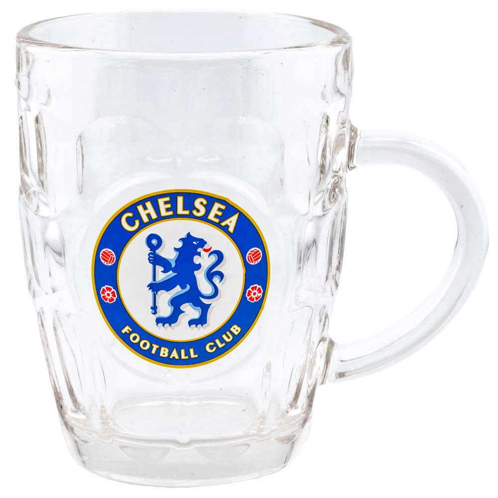 View Chelsea FC Dimple Glass Tankard information