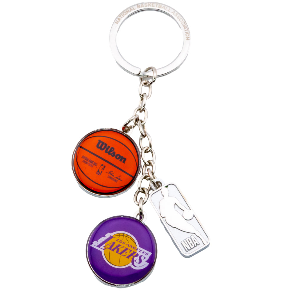 View Los Angeles Lakers Charm Keyring information
