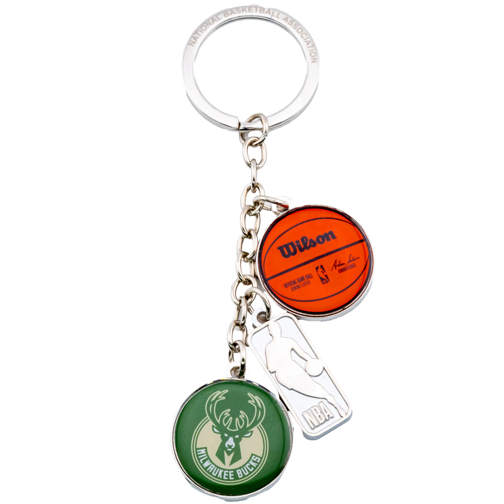 View Milwaukee Bucks Charm Keyring information