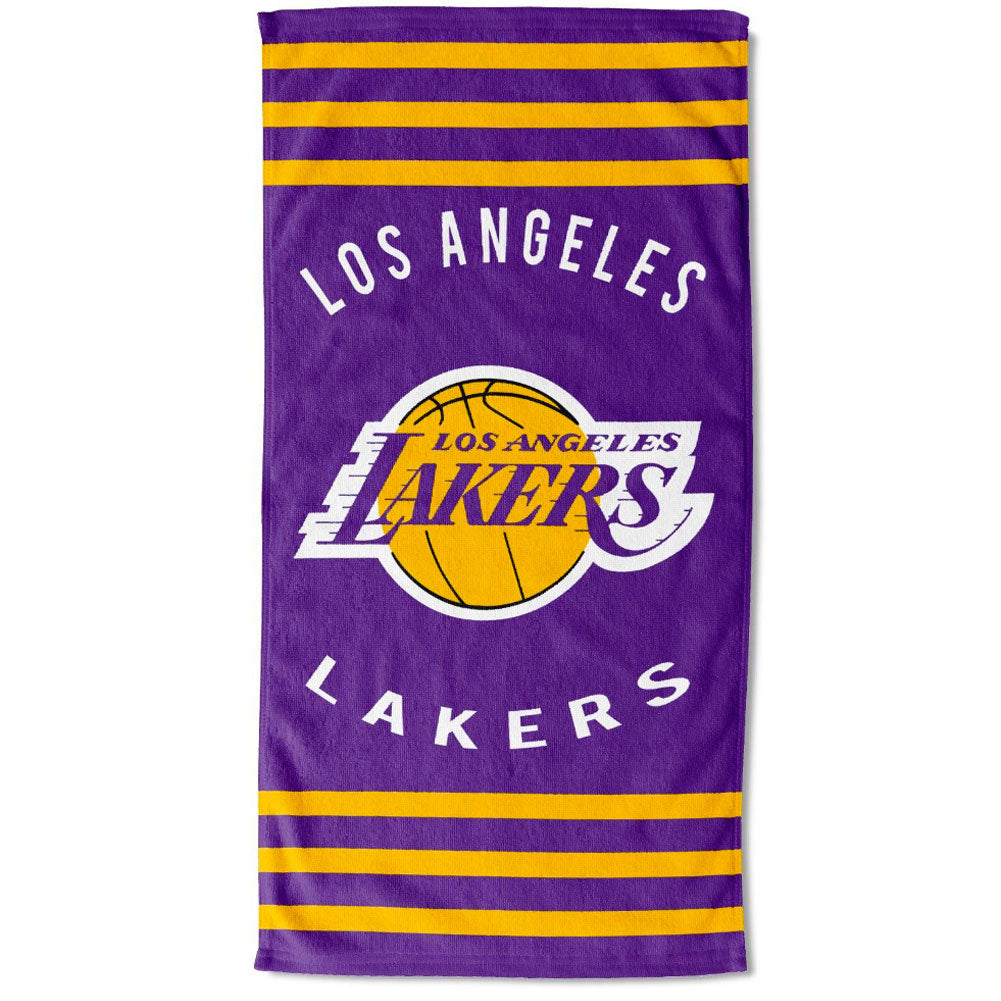 View Los Angeles Lakers Stripe Towel information