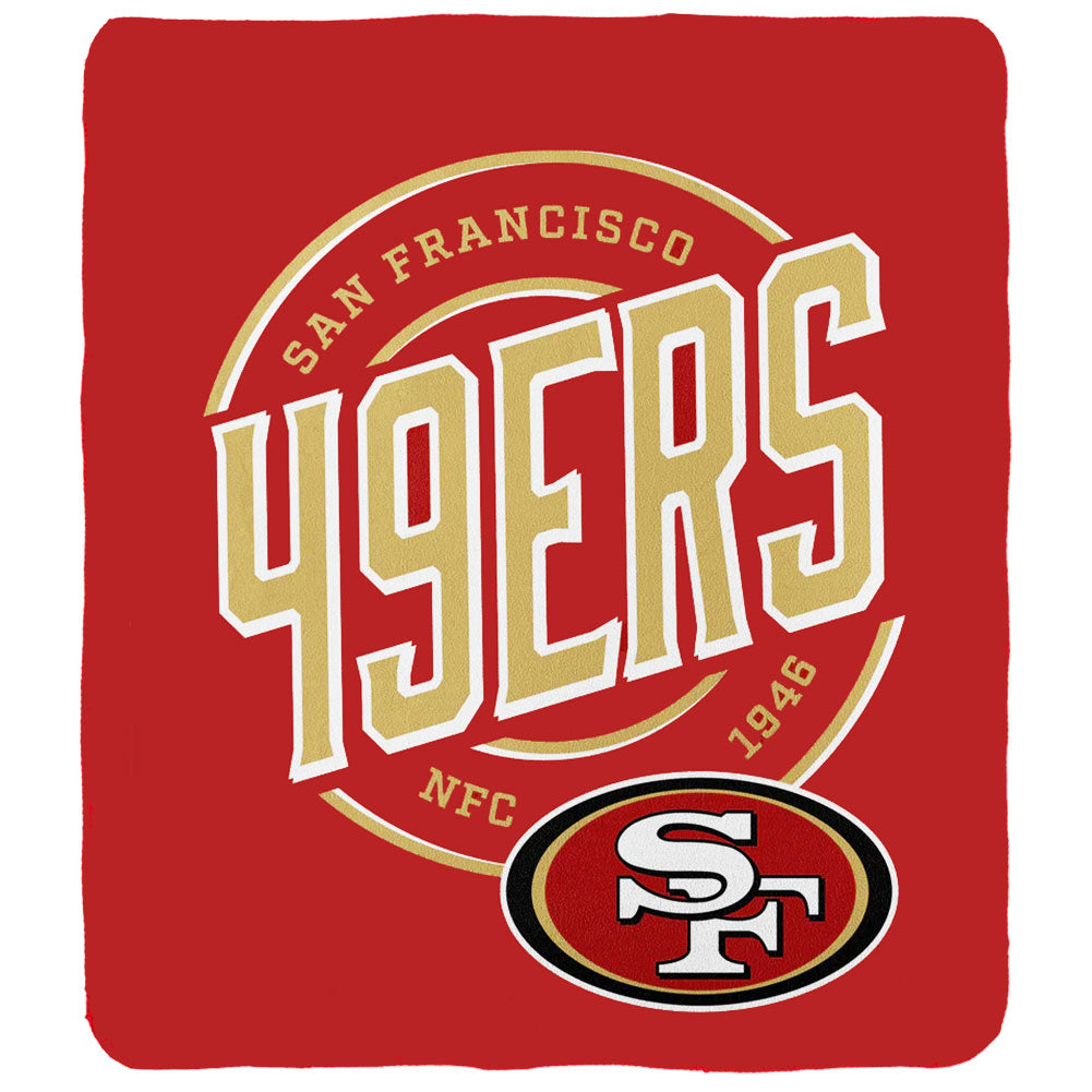 View San Francisco 49ers Fleece Blanket information