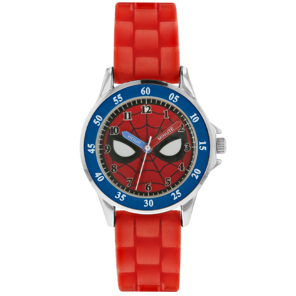 View SpiderMan Junior Time Teacher Watch Red information