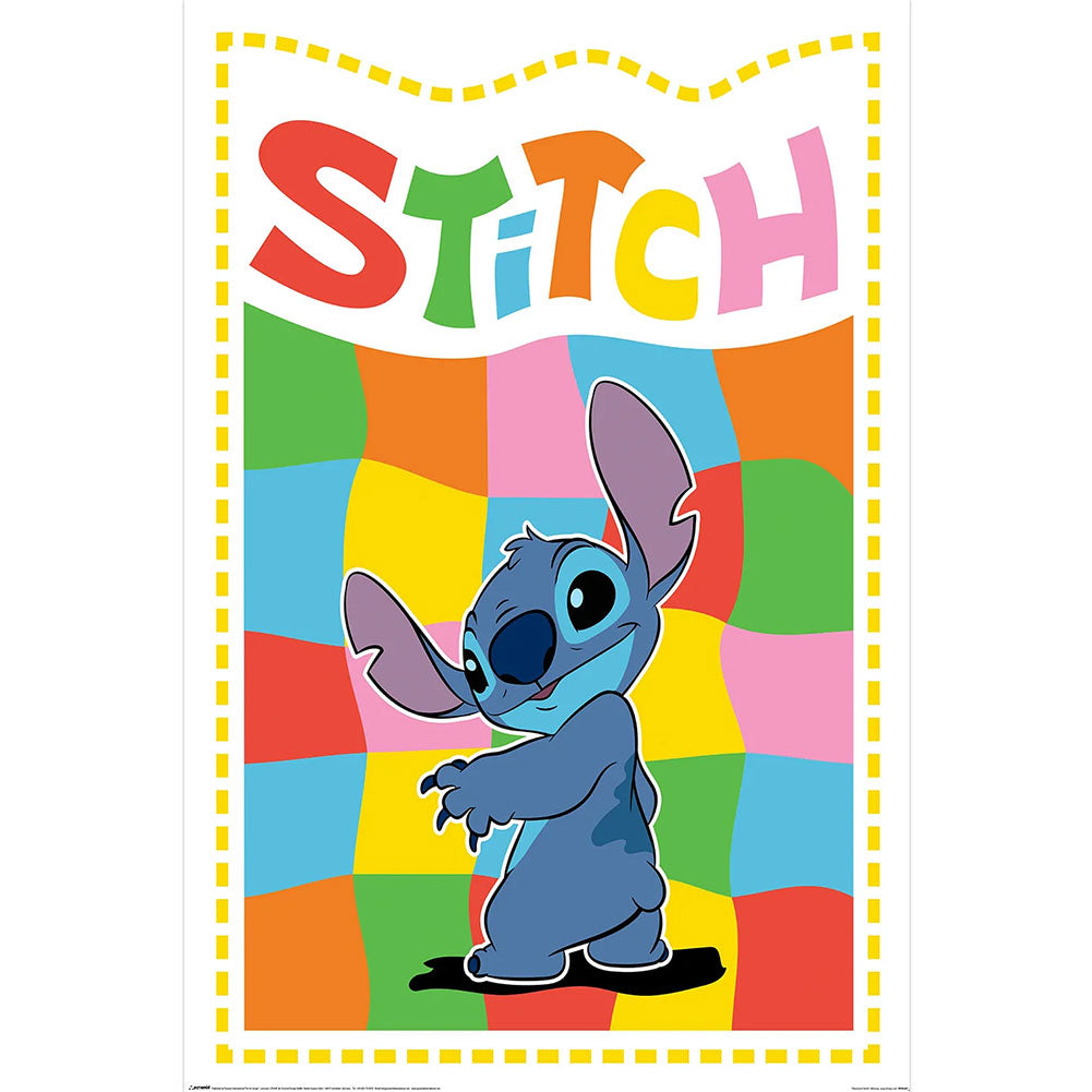 View Lilo Stitch Chequered Poster 235 information