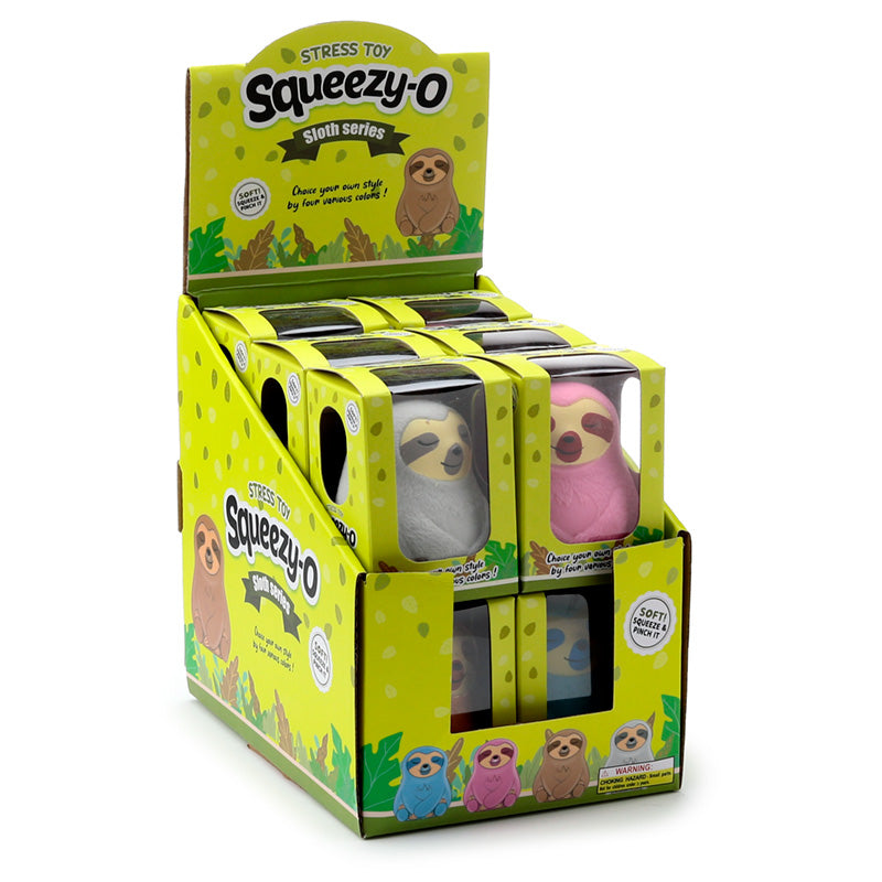 View Fun Kids Maltose Squeezy Stretchy Cute Sloth Toy information