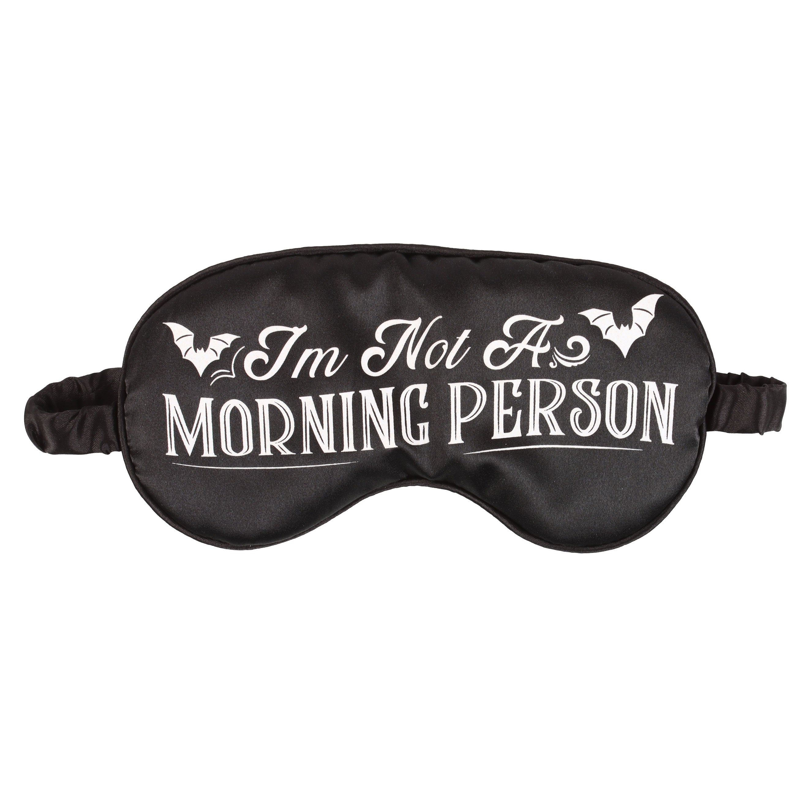 View Im Not a Morning Person Satin Sleep Mask information