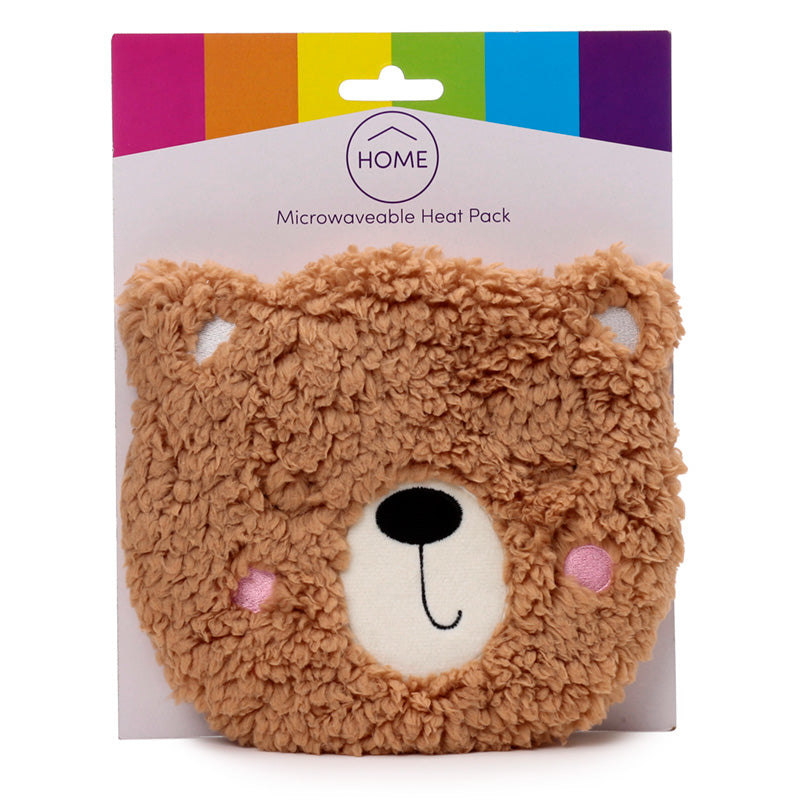 View Microwavable Plush Round Wheat and Lavender Heat Pack Teddy Bear information