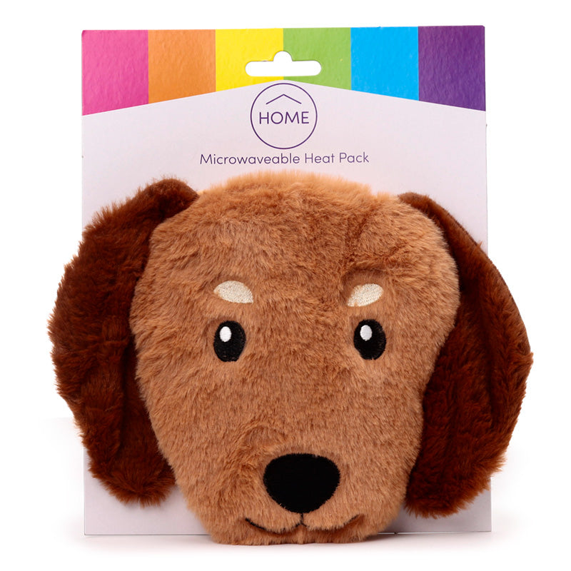 View Microwavable Plush Wheat and Lavender Heat Pack Sausage Dog Head information