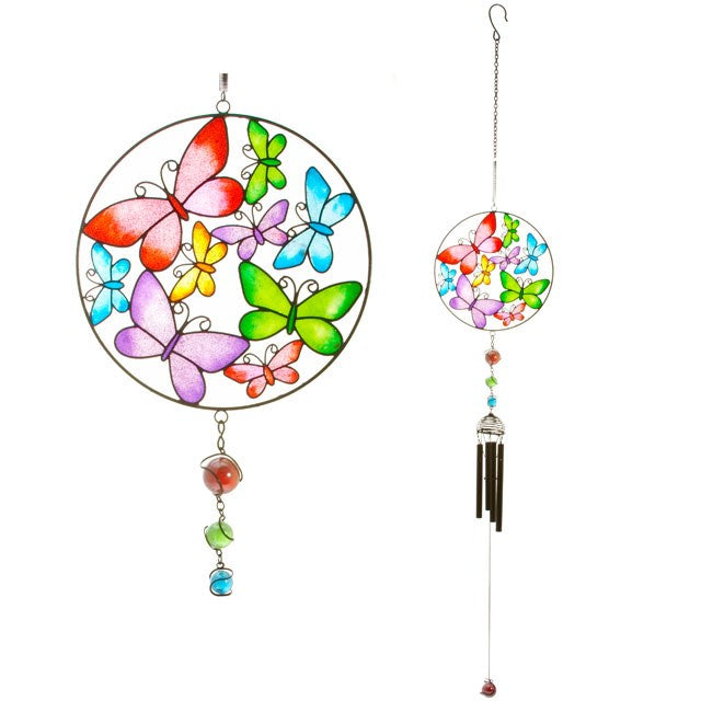 View Circle Butterfly Windchime information