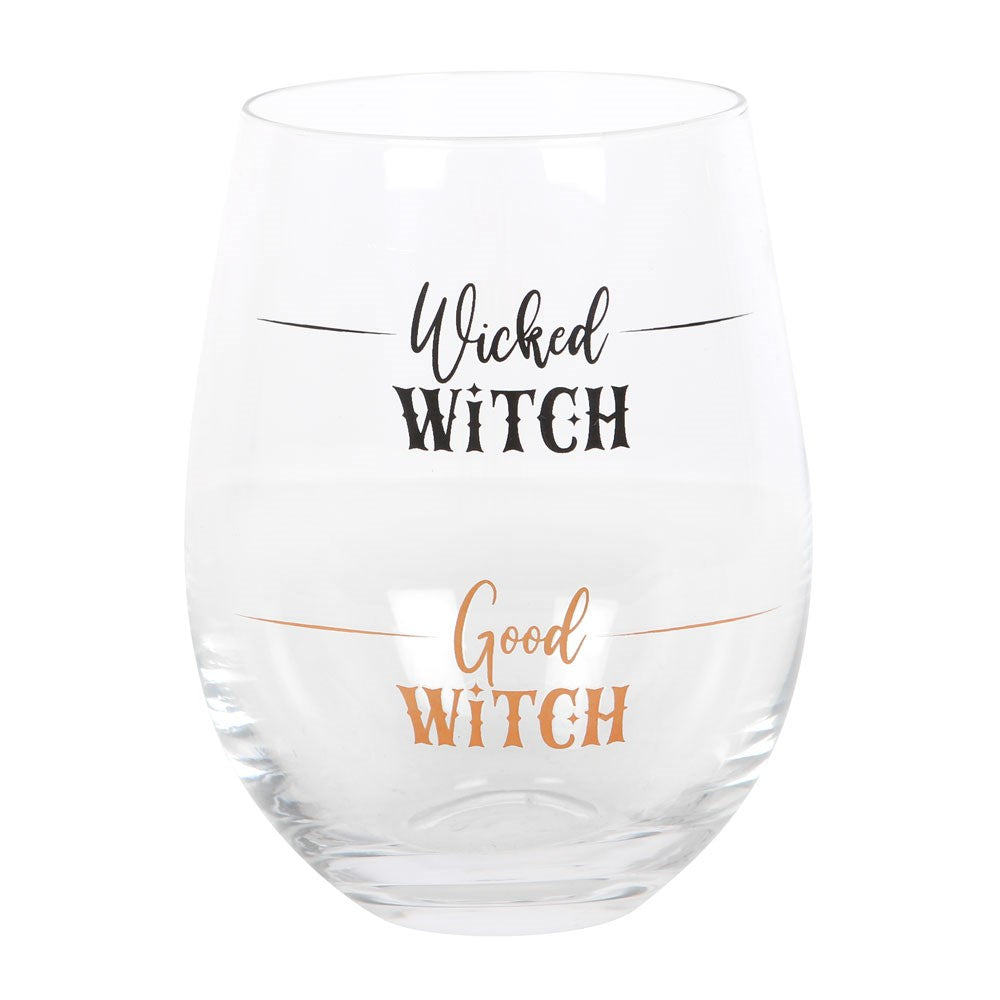 View Wicked Witch Stemless Wine Glass information