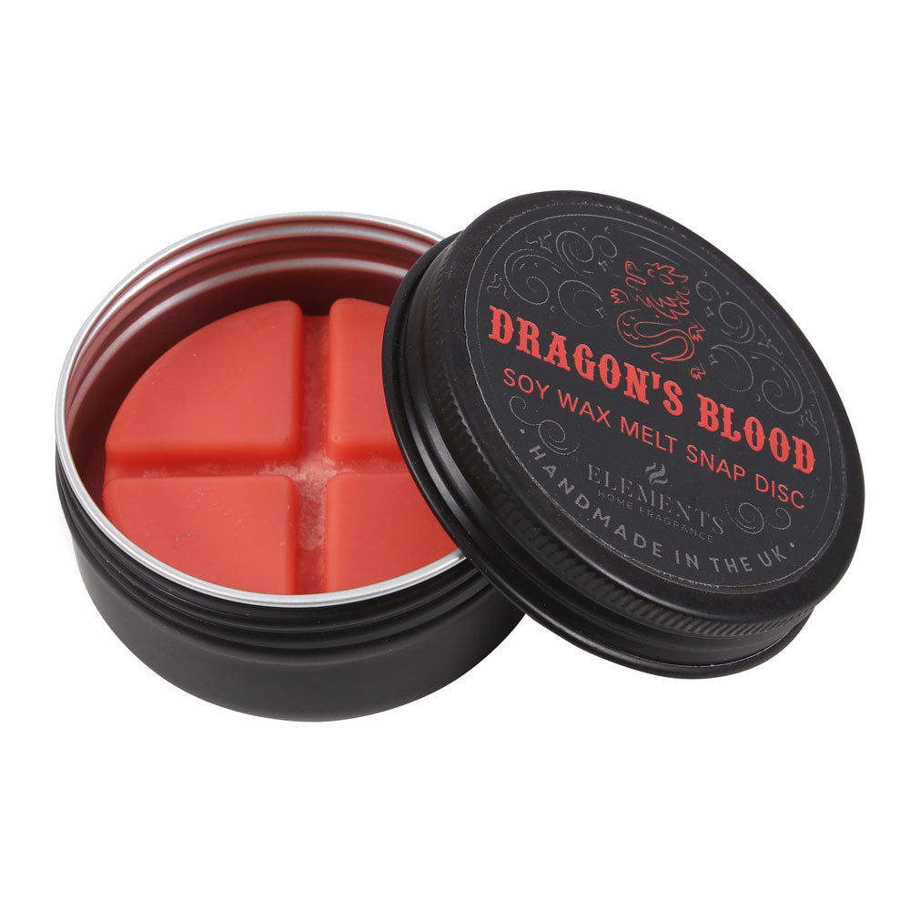 View Dragons Blood Soy Wax Snap Disc information