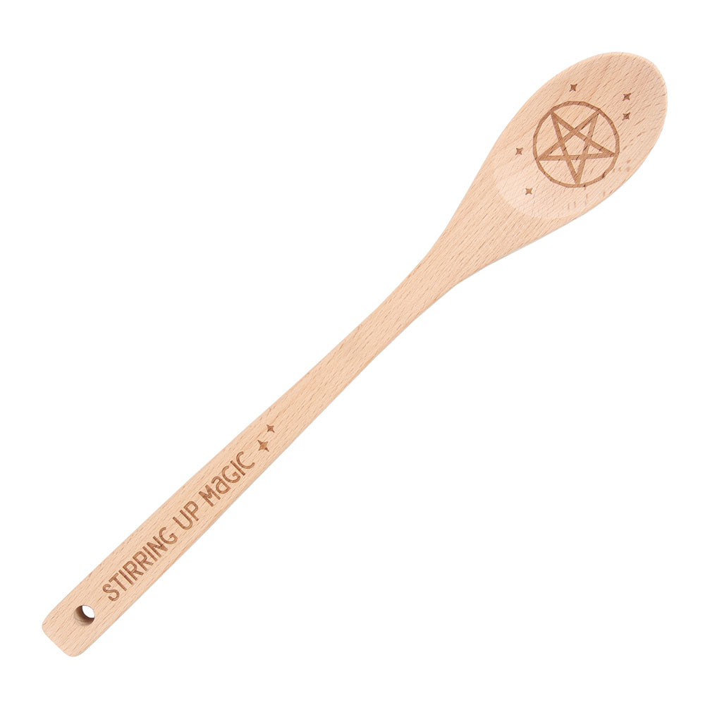 View Stirring Up Magic Wooden Pentagram Spoon information