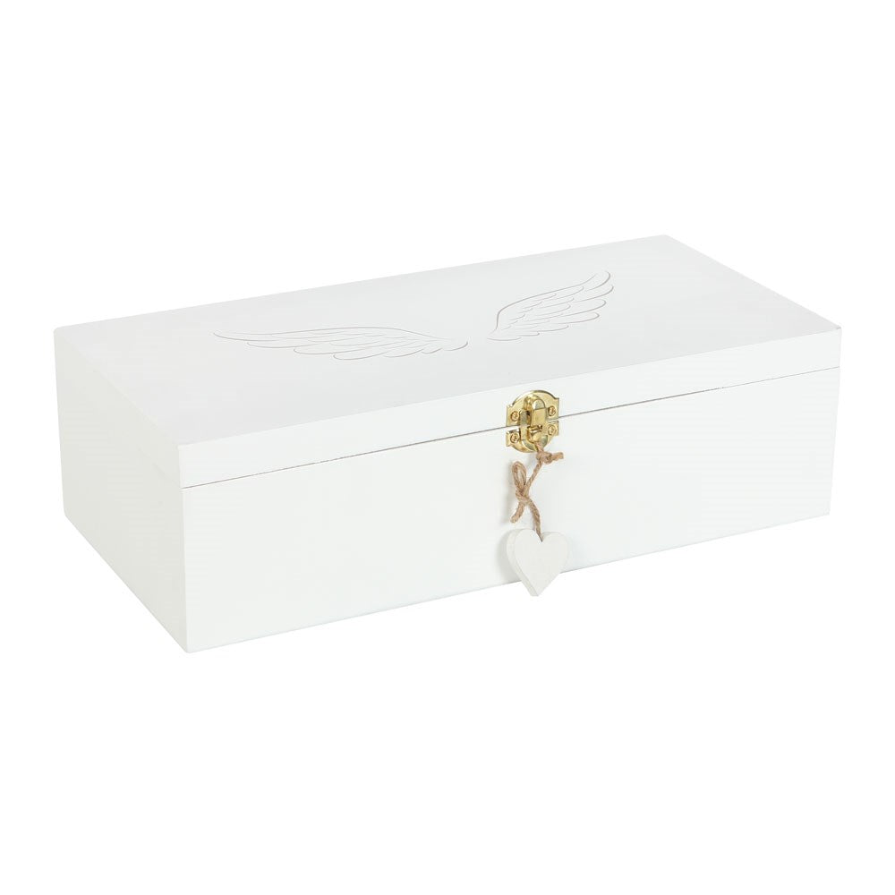 View Angel Wing Memory Box information