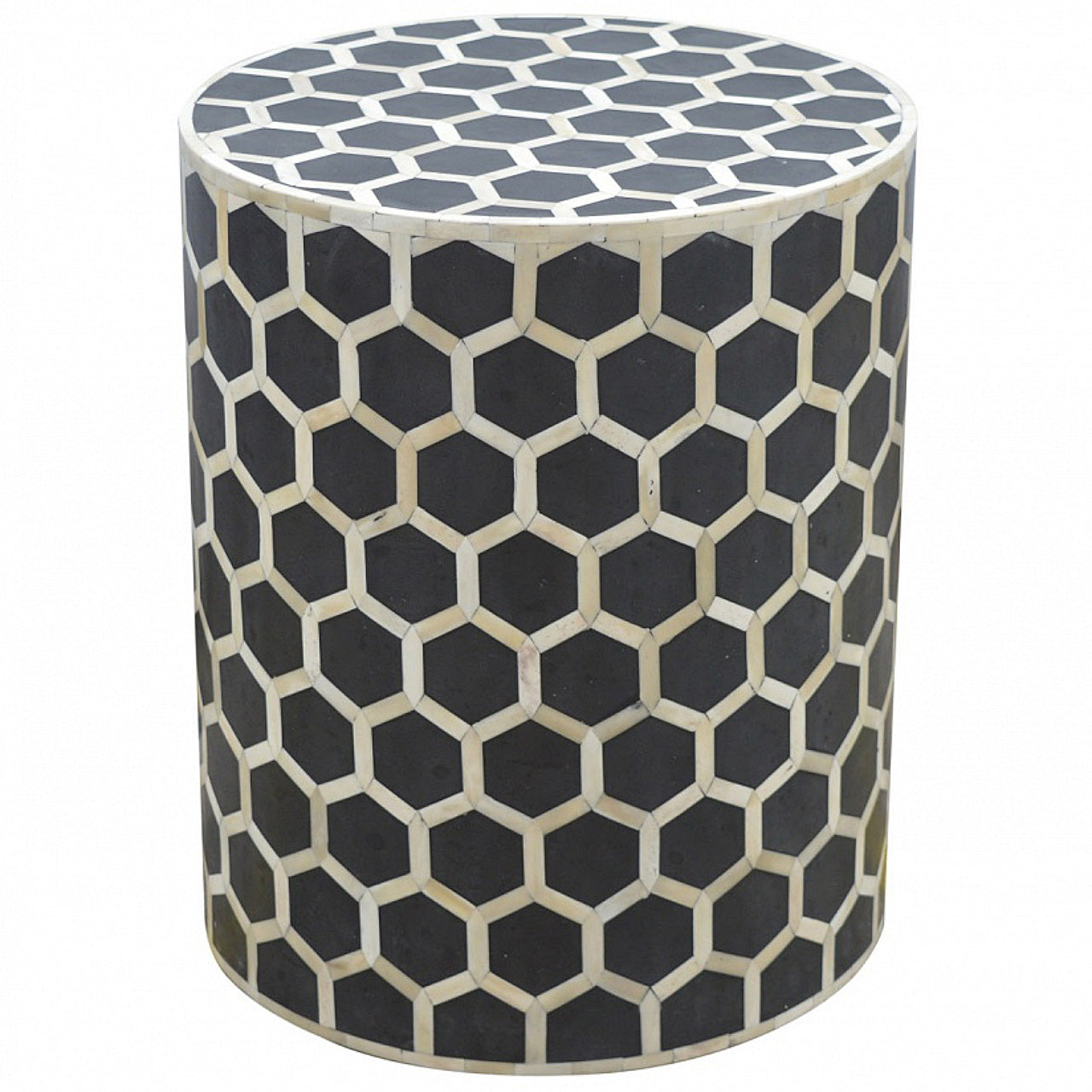 View Cylindrical Bone Inlay Footstool information