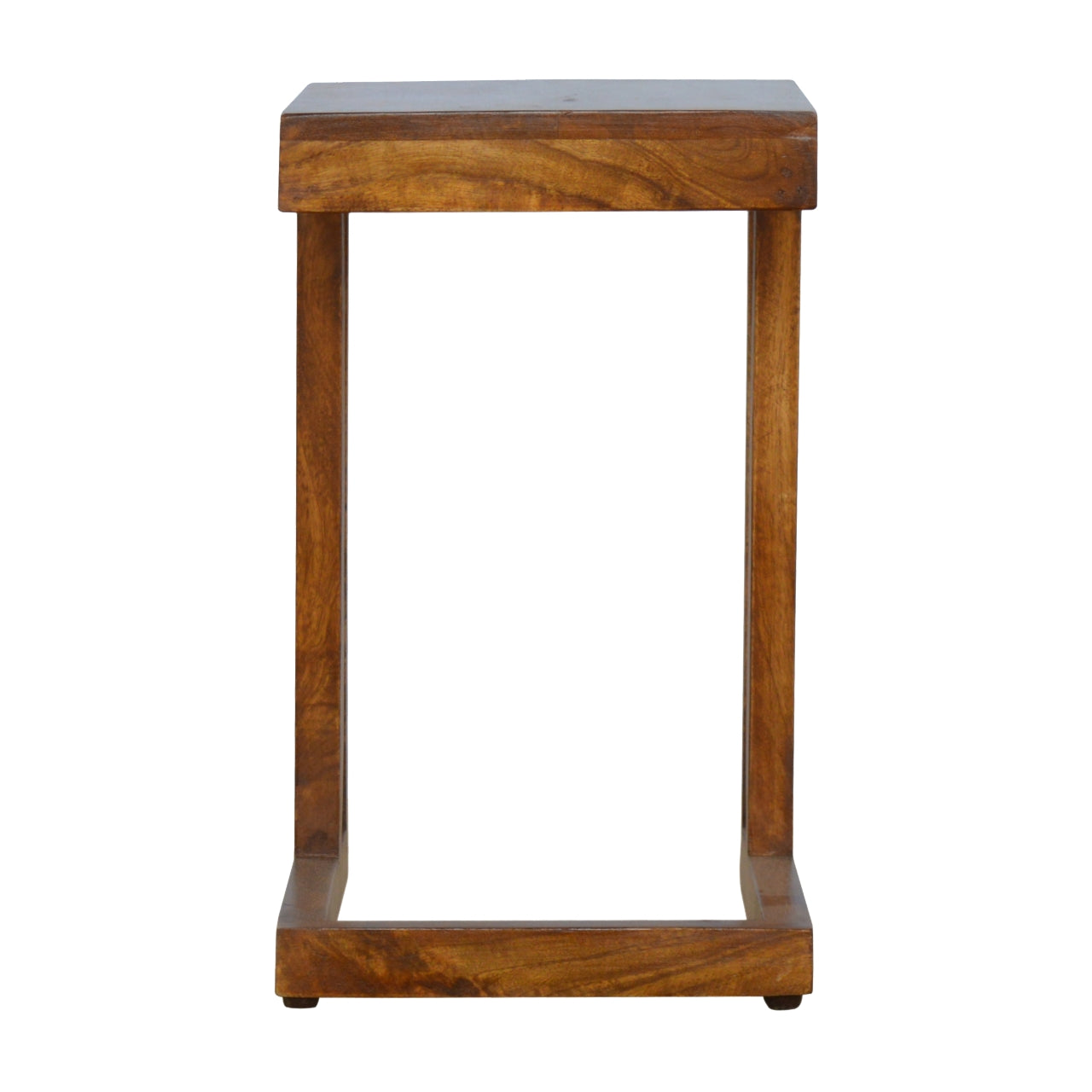 View Chestnut Finish Onesided End Table information