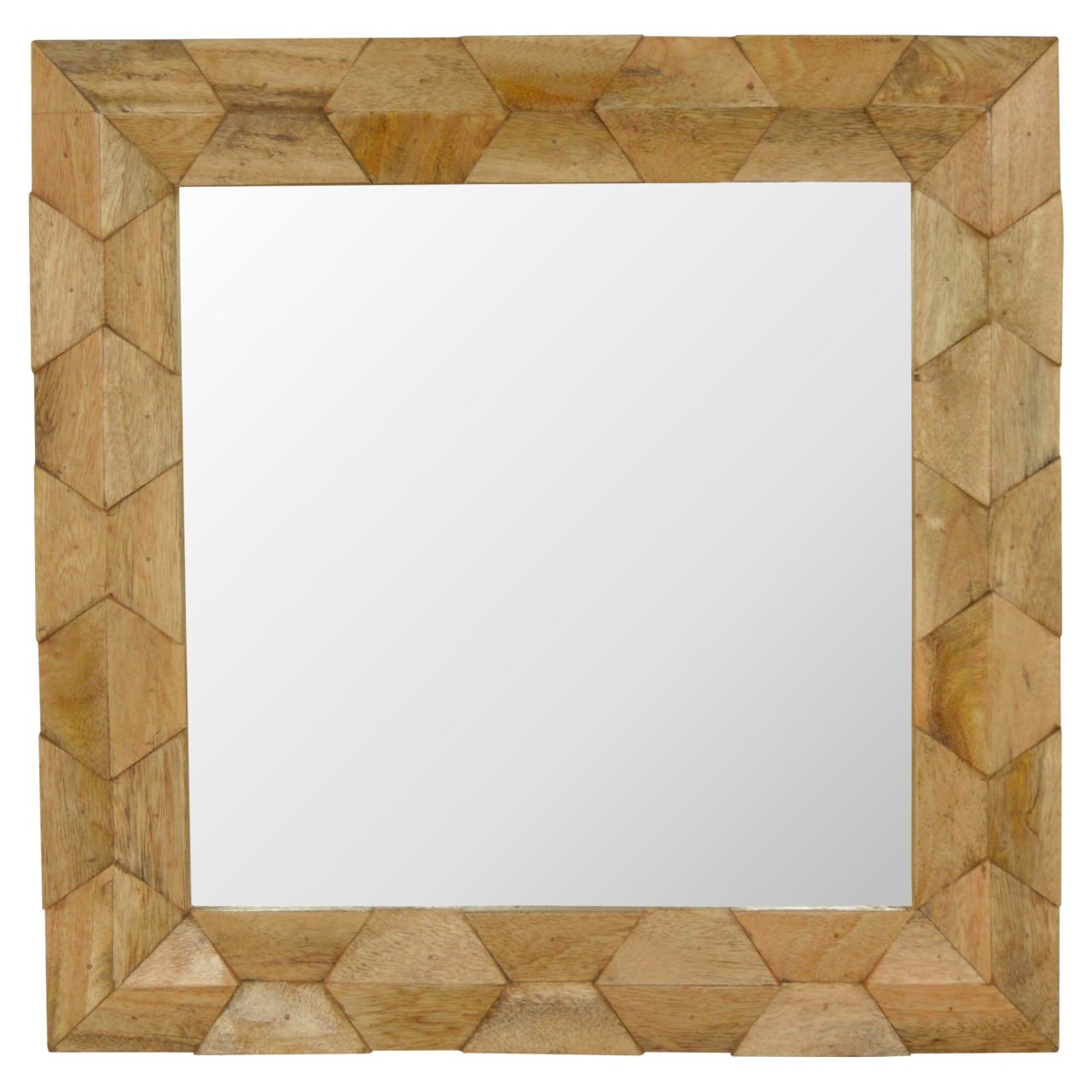 View Pineapple Carve Square Mirror information