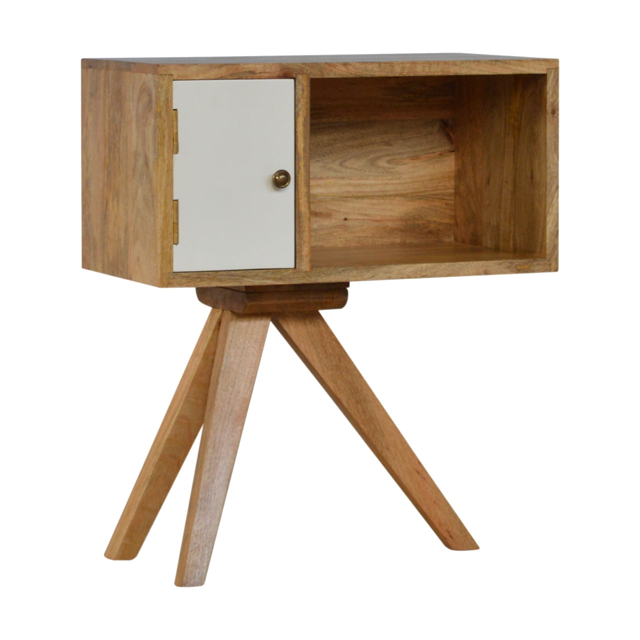 View Solid Wood Tripod Bedside information