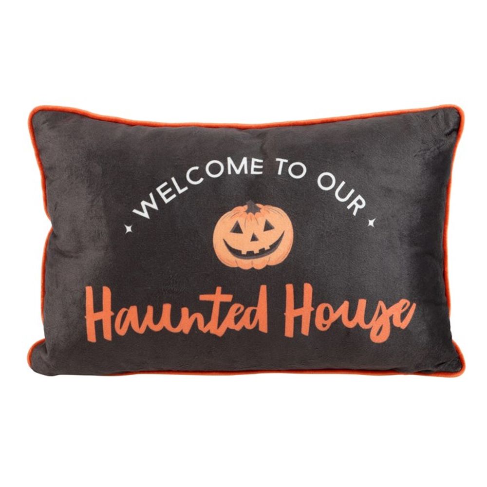 View 40cm Rectangular Haunted House Cushion information